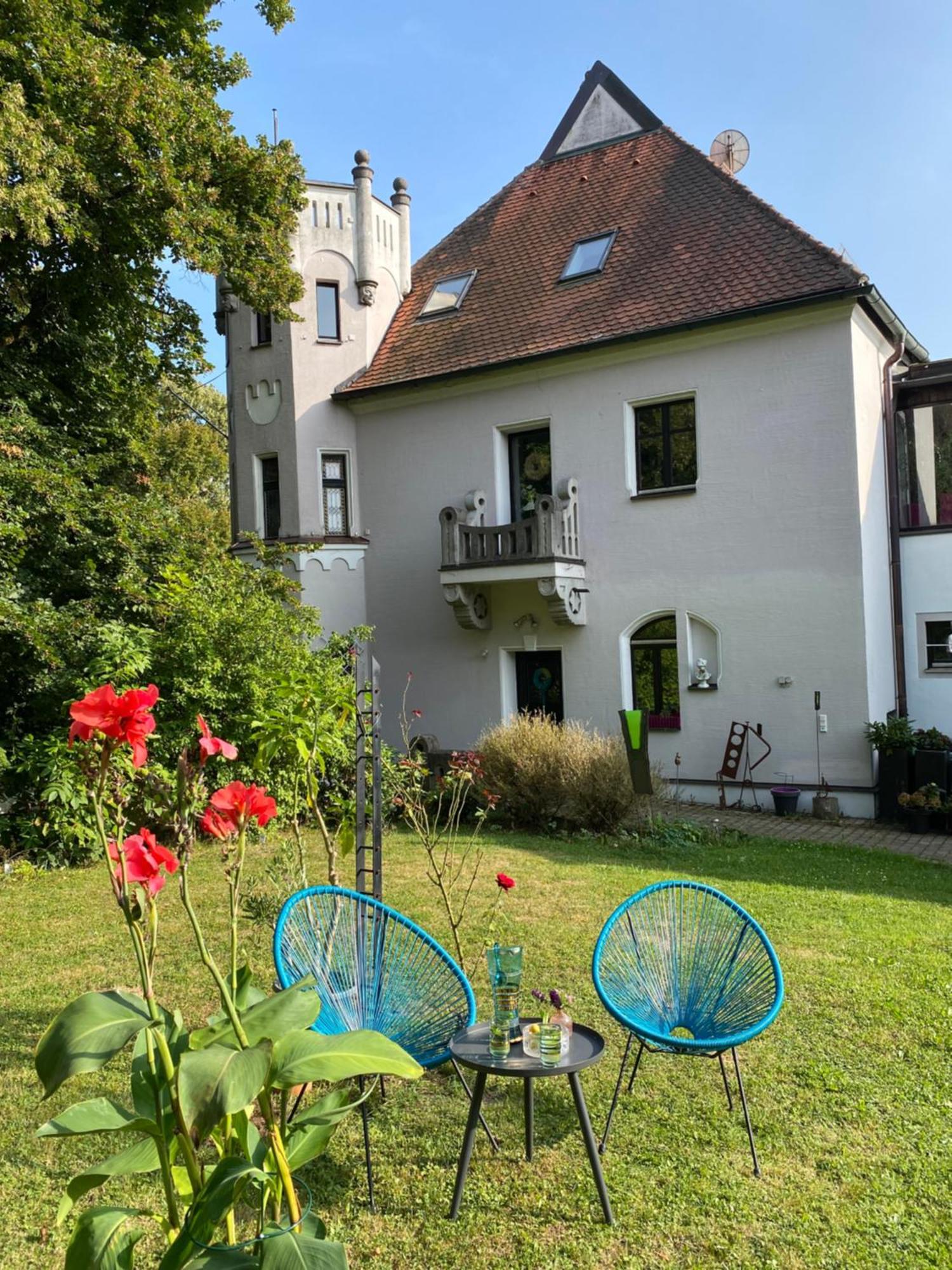 Ferienwohnung In Historischer Villa Mit Gartennutzung Furth im Wald Ngoại thất bức ảnh